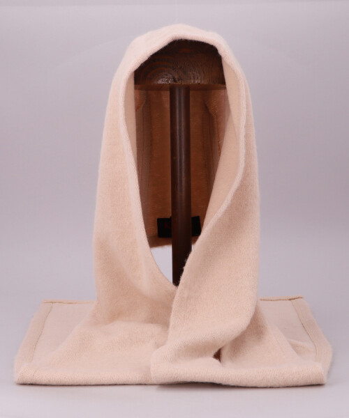 KAMIYA x CA4LA Hooded Stole BROWN ONESIZE