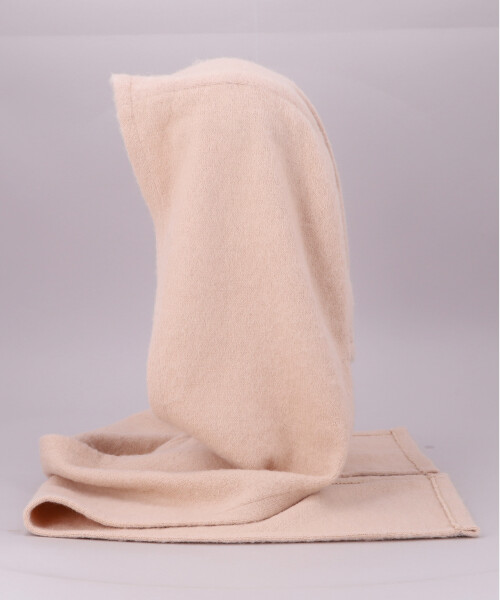 KAMIYA x CA4LA Hooded Stole BROWN ONESIZE