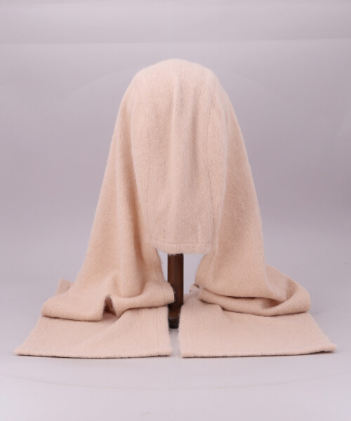 KAMIYA x CA4LA Hooded Stole BROWN ONESIZE
