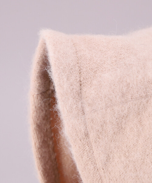 KAMIYA x CA4LA Hooded Stole BROWN ONESIZE
