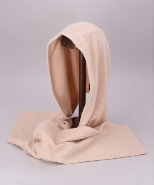 KAMIYA x CA4LA Hooded Stole BROWN ONESIZE