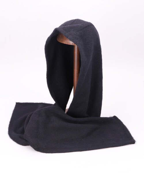 KAMIYA x CA4LA Hooded Stole BROWN ONESIZE