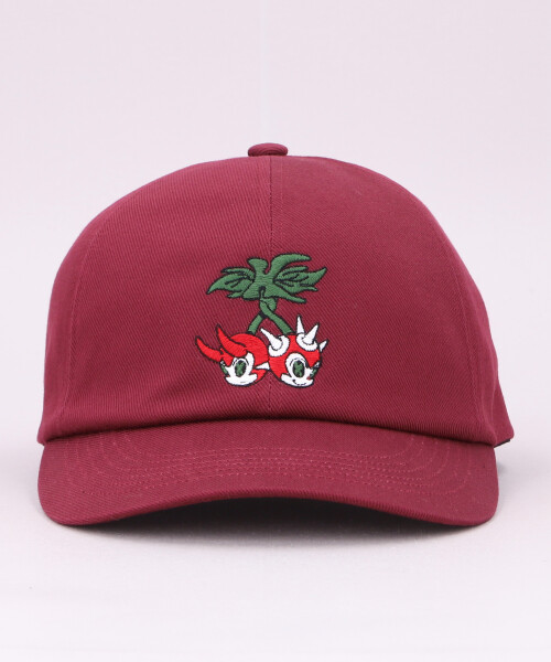 KAMIYA x CA4LA BAKENEKO Cap WINE RED ONESIZE
