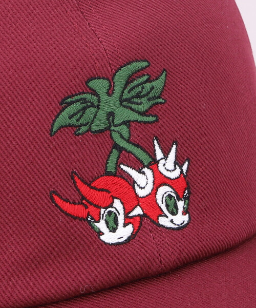 KAMIYA x CA4LA BAKENEKO Cap WINE RED ONESIZE