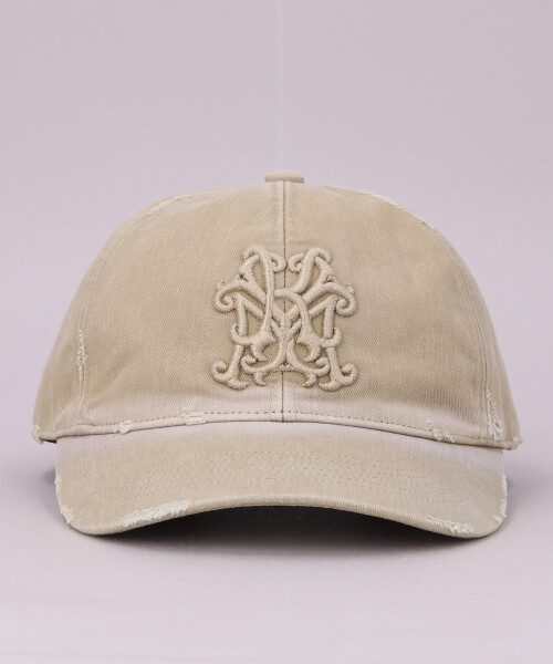 KAMIYA x CA4LA KMY Distressed Cap BEIGE ONESIZE