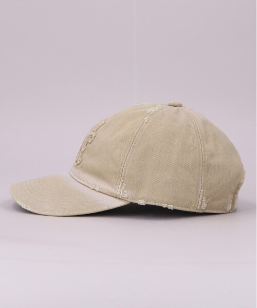 KAMIYA x CA4LA KMY Distressed Cap BEIGE ONESIZE