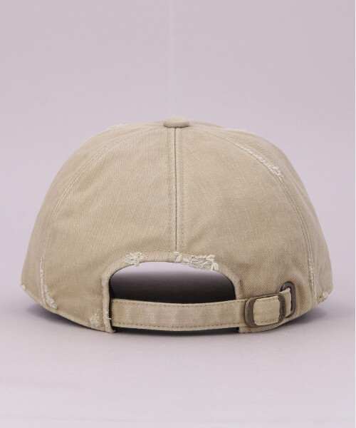 KAMIYA x CA4LA KMY Distressed Cap BEIGE ONESIZE