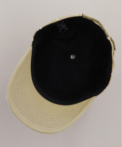 KAMIYA x CA4LA KMY Distressed Cap BEIGE ONESIZE