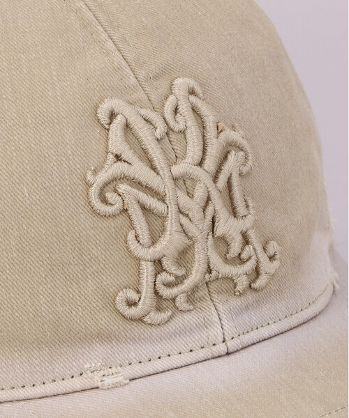 KAMIYA x CA4LA KMY Distressed Cap BEIGE ONESIZE
