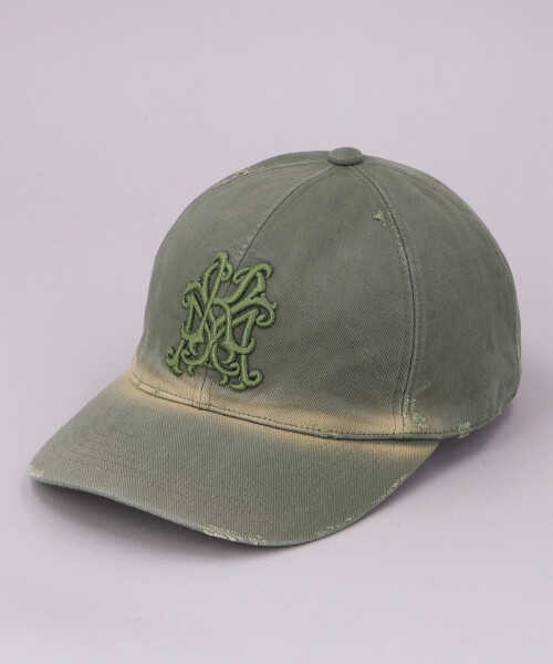 KAMIYA x CA4LA KMY Distressed Cap BEIGE ONESIZE