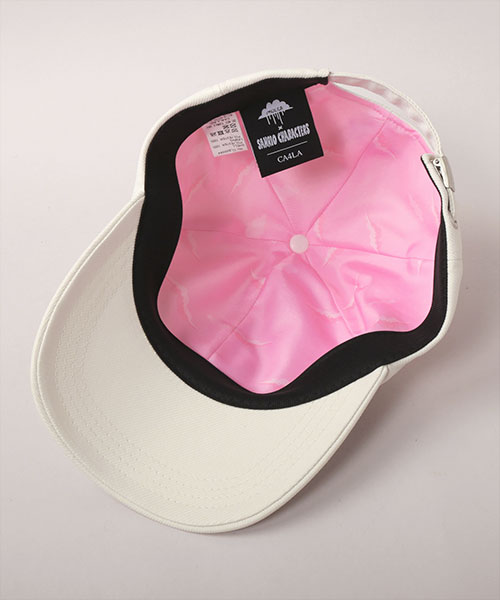 MULGA x SANRIO CHARACTERS | CA4LA HELLO KITTY CAP OFF WHITE ONESIZE