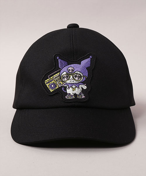 MULGA x SANRIO CHARACTERS | CA4LA KUROMI CAP BLACK ONESIZE