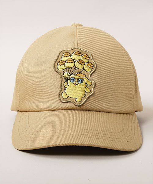 MULGA x SANRIO CHARACTERS | CA4LA POMPOMPURIN CAP BEIGE ONESIZE