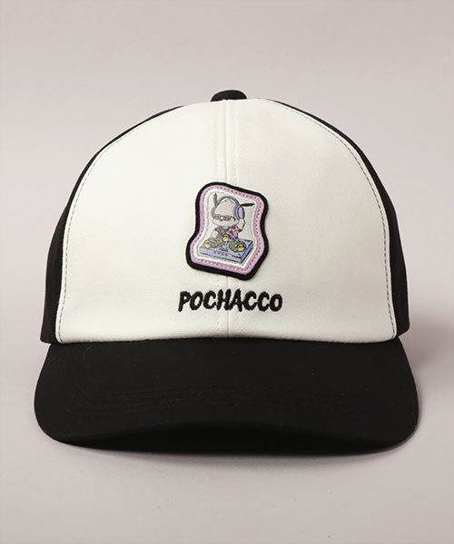 MULGA x SANRIO CHARACTERS | CA4LA POCHACCO CAP BLACK x WHITE ONESIZE