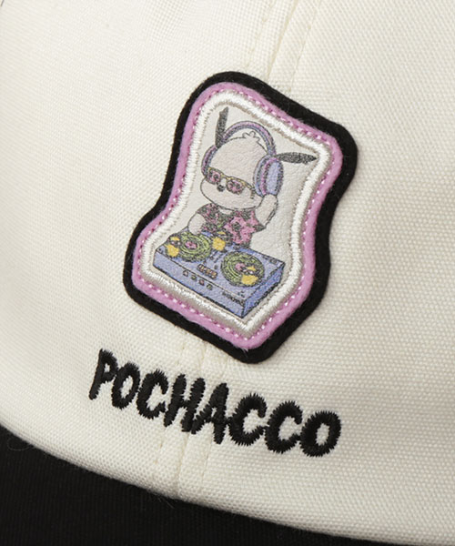 MULGA x SANRIO CHARACTERS | CA4LA POCHACCO CAP BLACK x WHITE ONESIZE