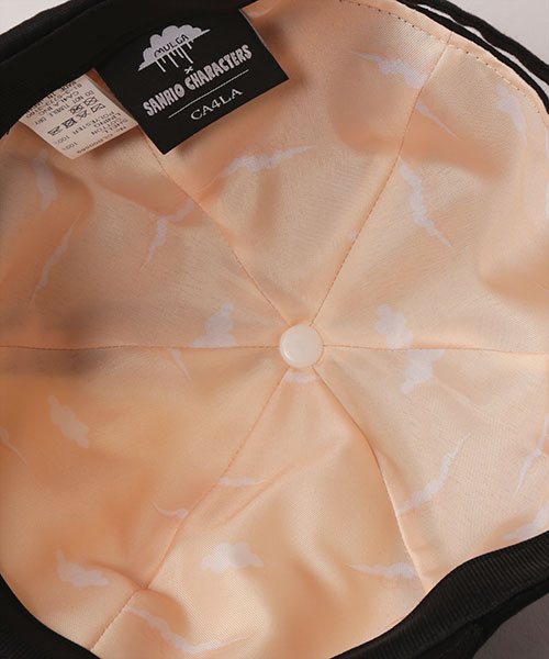 MULGA x SANRIO CHARACTERS | CA4LA POCHACCO CAP BLACK x WHITE ONESIZE