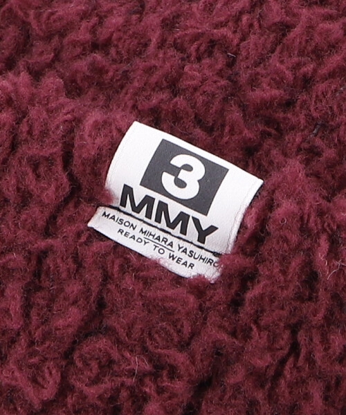 Maison MIHARA YASUHIRO x CA4LA KNITCAP SCARF WINE RED ONESIZE