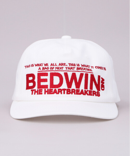 BEDWIN x CA4LA BASEBALL CAP -ACID ALT WHITE ONESIZE