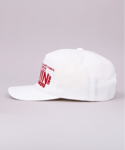 BEDWIN x CA4LA BASEBALL CAP -ACID ALT WHITE ONESIZE