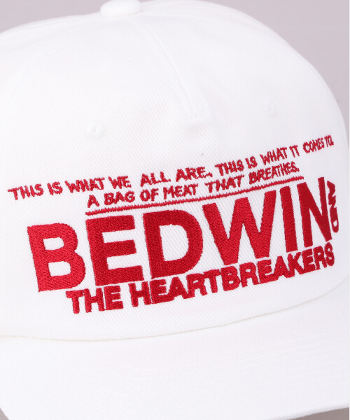BEDWIN x CA4LA BASEBALL CAP -ACID ALT WHITE ONESIZE