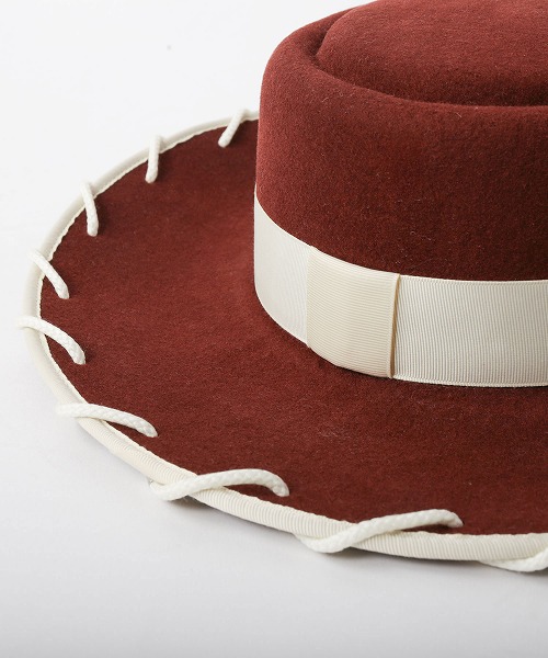 JESSIE / FELT HAT(ONESIZE WINE RED): ハット帽子通販｜CA4LA公式