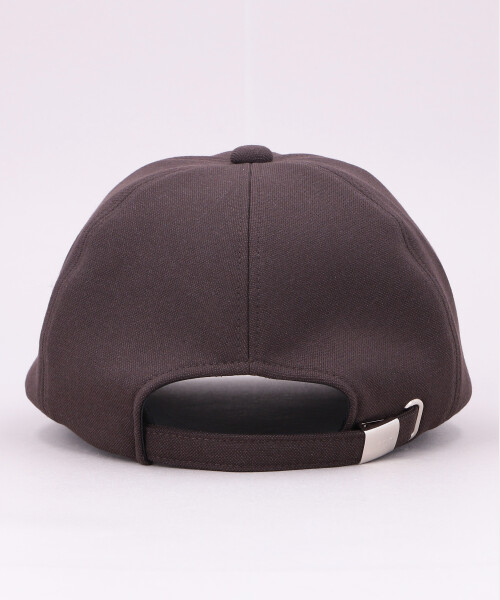 VICTIM x CA4LA LEATHER B.B CAP BLACK ONESIZE