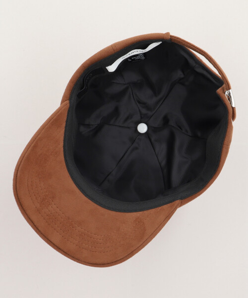 VICTIM x CA4LA SUEDE B.B CAP BLACK ONESIZE