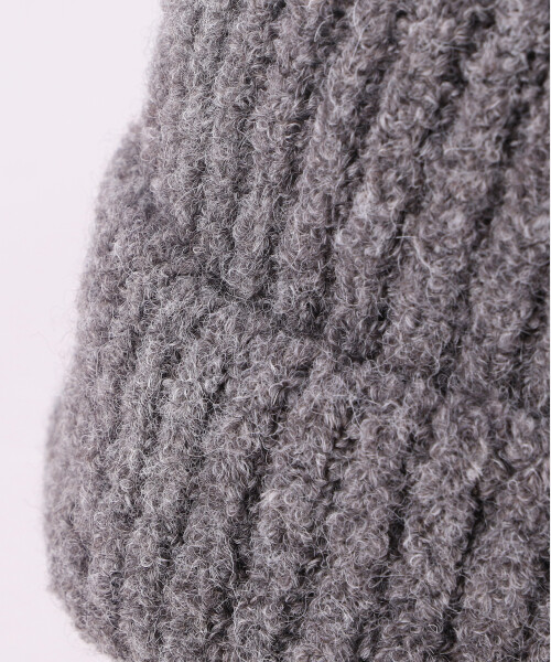VICTIM x CA4LA EAR FLAP KNIT CAP BROWN ONESIZE