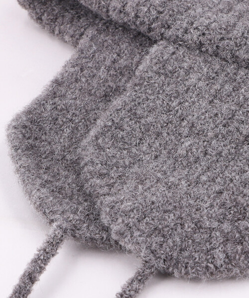 VICTIM x CA4LA EAR FLAP KNIT CAP BROWN ONESIZE