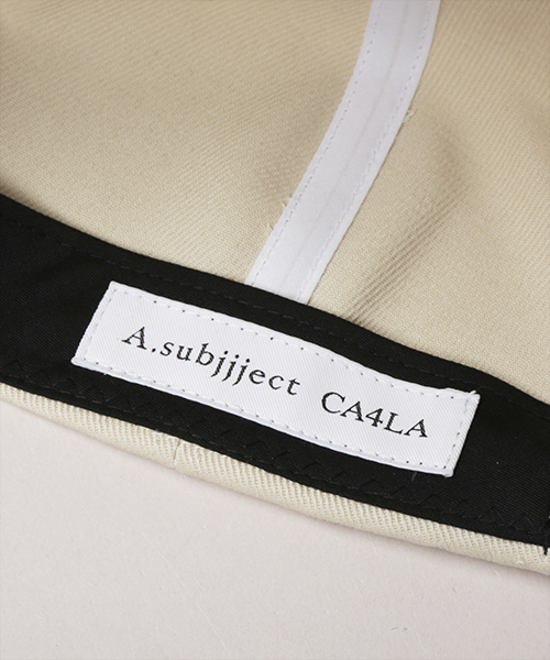 A.subjjject x CA4LA EMBROIDERY LOGO CAP BLUE M