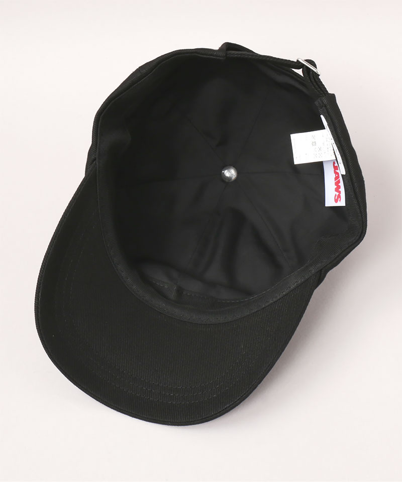 JAWS 6PANEL CAP BLACK ONESIZE