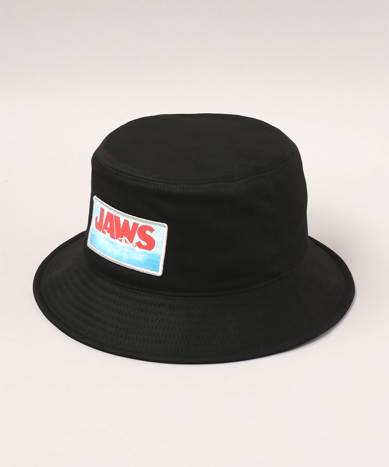 JAWS BUCKET HAT BLACK ONESIZE