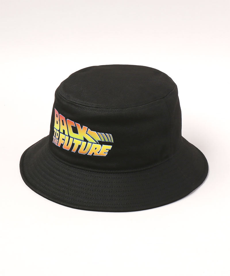 BACK TO THE FUTURE BUCKET HAT BLACK ONESIZE