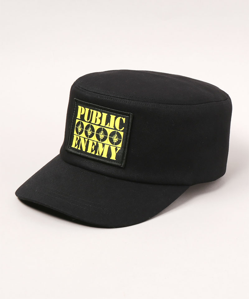 PUBLIC ENEMY WORK CAP BLACK ONESIZE