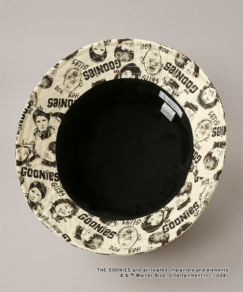 THE GOONIES PATTERN HAT BEIGE ONESIZE