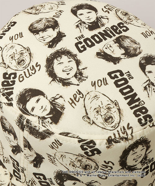 THE GOONIES PATTERN HAT BEIGE ONESIZE