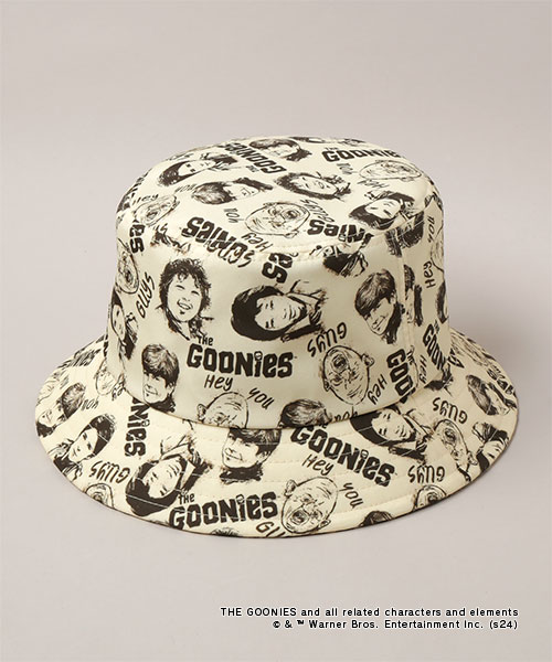 THE GOONIES PATTERN HAT BEIGE ONESIZE