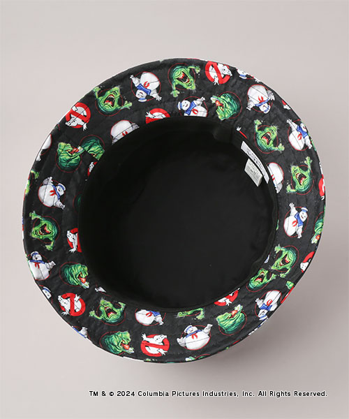 GHOSTBUSTERS PATTERN HAT BLACK ONESIZE