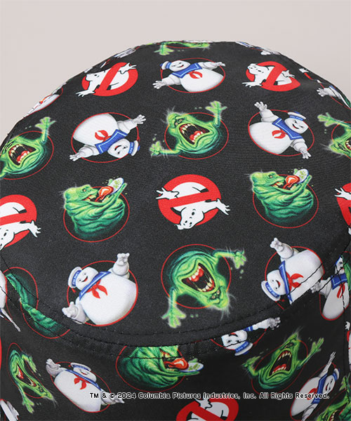 GHOSTBUSTERS PATTERN HAT BLACK ONESIZE