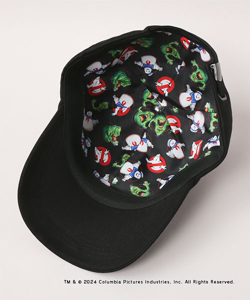 GHOSTBUSTERS CAP BLACK ONESIZE