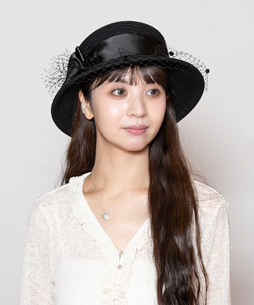 モデル頭囲：56cm 着用サイズ：ONESIZE