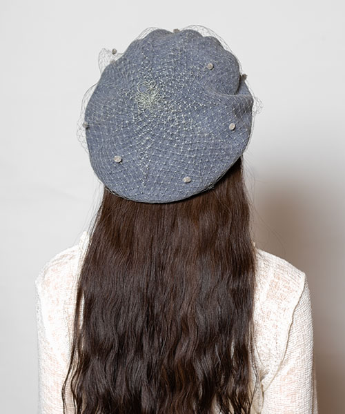 モデル頭囲：56cm 着用サイズ：ONESIZE