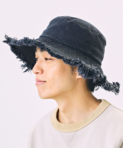 モデル頭囲：58cm 着用サイズ：ONESIZE