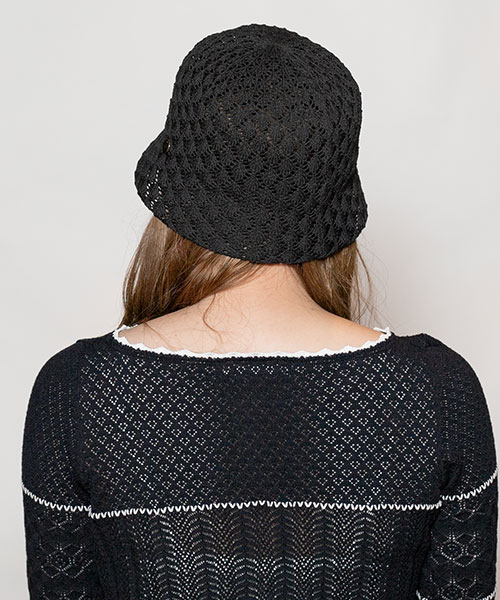 モデル頭囲：56cm 着用サイズ：ONESIZE