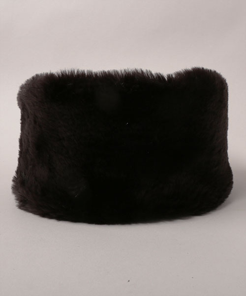WINTER FUR CAP BLACK ONESIZE
