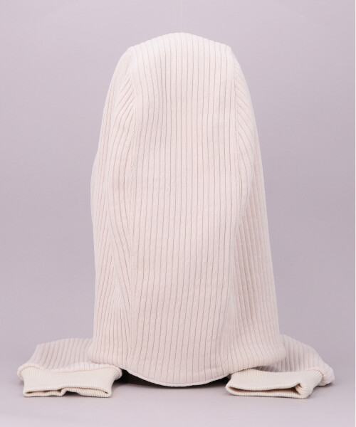HOODIE MUFFLER BEIGE ONESIZE