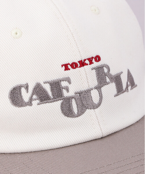 COTTON TWILL CAP NATURAL x GRAY ONESIZE
