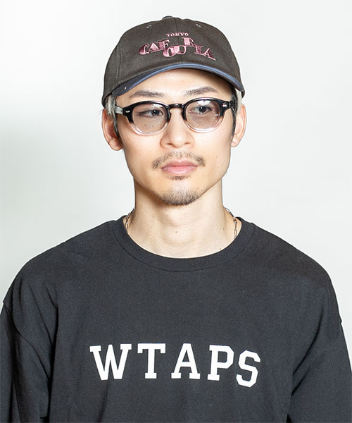 モデル頭囲：58.5cm 着用サイズ：ONESIZE