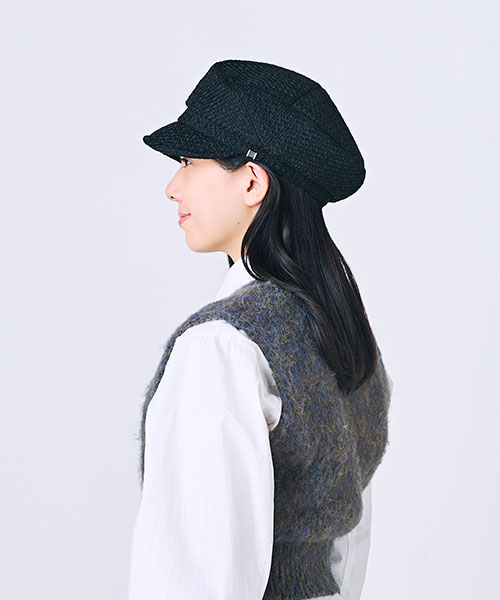 モデル頭囲：56cm 着用サイズ：ONESIZE