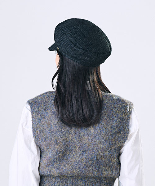 モデル頭囲：56cm 着用サイズ：ONESIZE